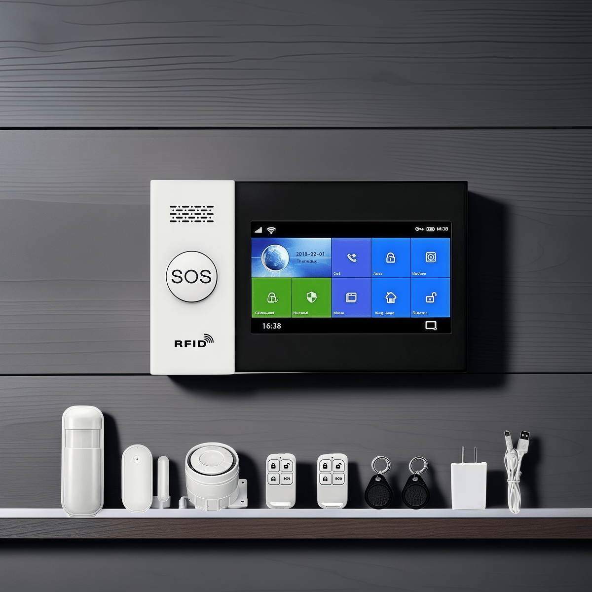 TDS-3386 Manual Roller Shutter Alarm System TDS-3386 Manual Roller Shutter Alarm System