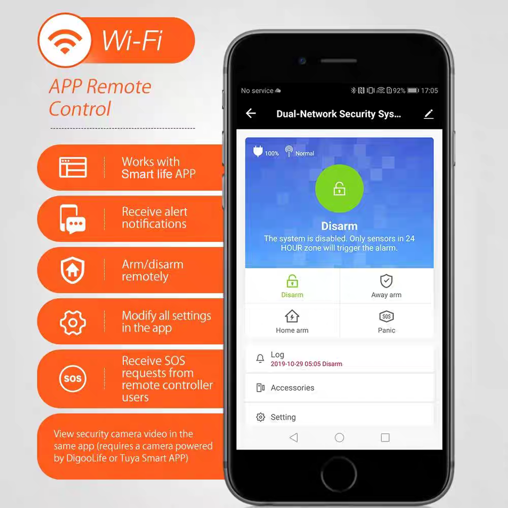 TDS-3386 Manual Roller Shutter Alarm System TDS-3386 Manual Roller Shutter Alarm System
